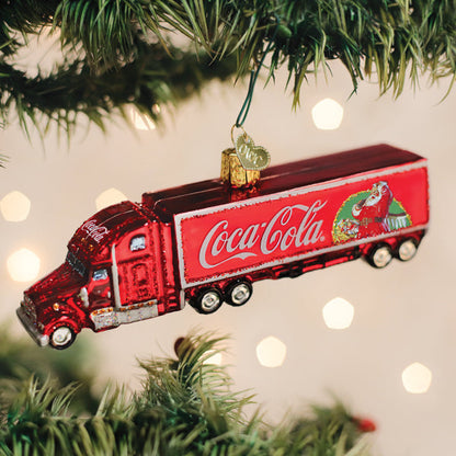 Coca-cola Christmas Truck Ornament