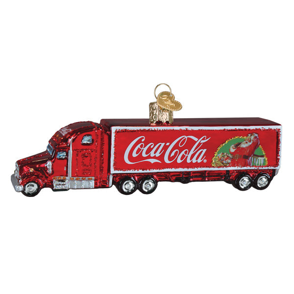 Coca-cola Christmas Truck Ornament