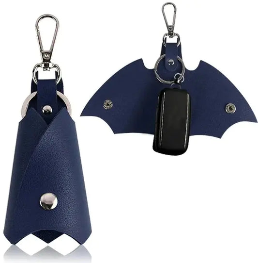 PU Leather Funny Bat Keychains