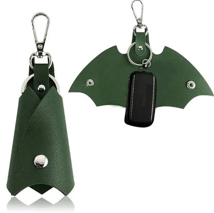 PU Leather Funny Bat Keychains